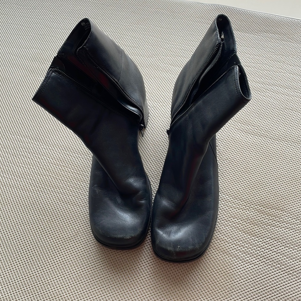 KB and Company square toes ankle boots